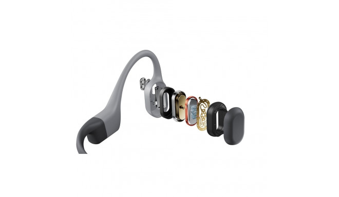 Wireless Headset - SHOKZ OpenSwim Pro Bluetooth 5.4 IP68 Waterproof Grey