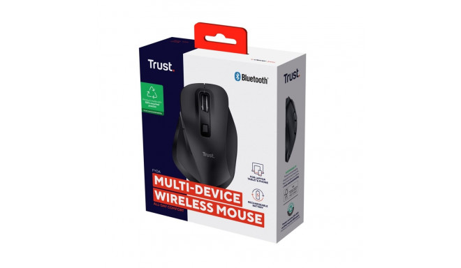 Computer Mouse - Trust Fyda Wireless Bluetooth Optical 2400 DPI USB Type-C