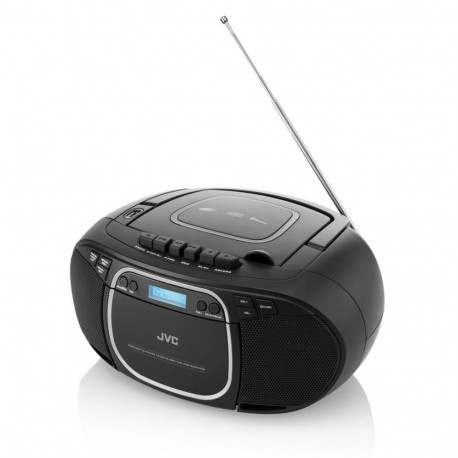 Portable CD Player - JVC RC-E561B-DAB With Bluetooth, FM/DAB+, Black