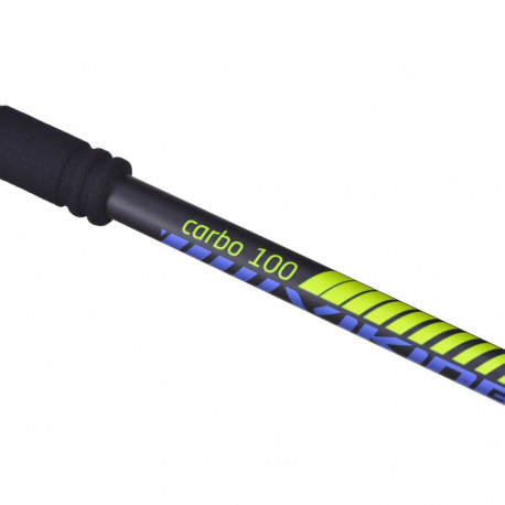 Hiking Poles - Viking Carbo Lite, Black/lime