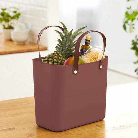 Tote Bag - Rotho Albula Style 25L, 40kg Load Capacity, BPA-Free - Burgundy