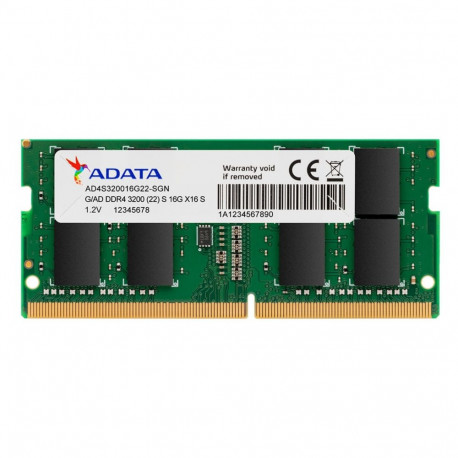 Premier SO-DIMM mälumoodul AD4S320016G22-SGN 16GB DDR4-3200 (1x16GB), roheline