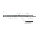 IB-DK2106a-CPD USB-C PD HDMI, hõbedane