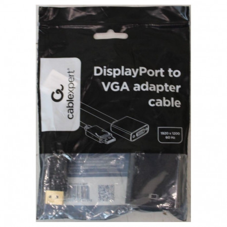 Gembird SALE OUT. DisplayPort to VGA adapter cable Black | Adapter cable | DisplayPort | VGA | DAMAG