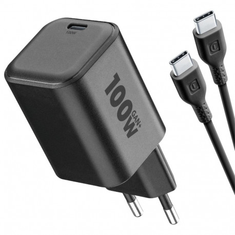 Laadija Cellular Line USB‑C 100W, kaabliga USB-C 2m