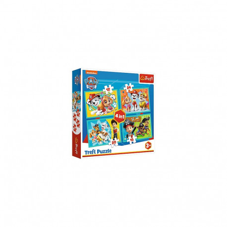 TREFL PAW PATROL Puzzle 4 in 1 set