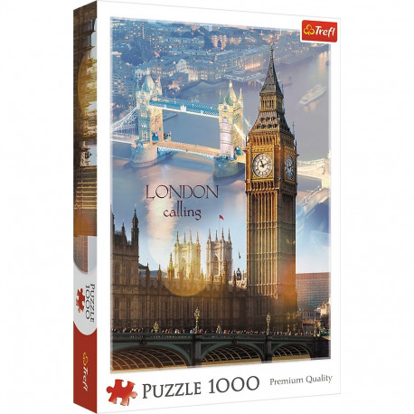 TREFL puzzle London 1000 pcs