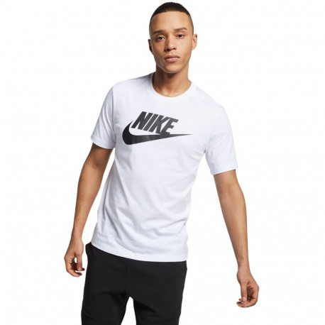 Koszulka męska Nike Tee Icon Futura biała AR5004 101 L