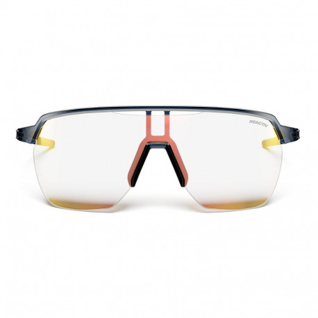 Sunglasses - JULBO FREQUENCY REACTIV 0-3 HC 15%-87% Light Transmission Black/Blue