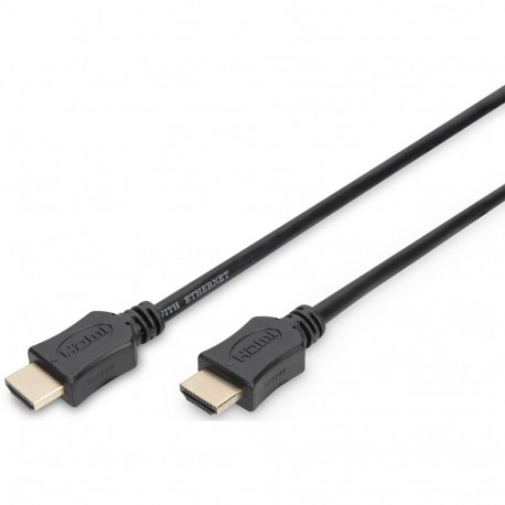HDMI kõrge kiirusega kaabel Typ A Ethernetiga 3Meter, must
