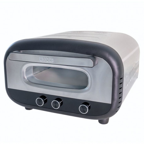 Pizzaofen Alfredo (edelstahl/schwarz, 1.700 Watt, für Pizzen bis ca. Ø 30cm)