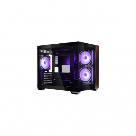 Cooler Master Elite 481 Wood Mini Tower Black