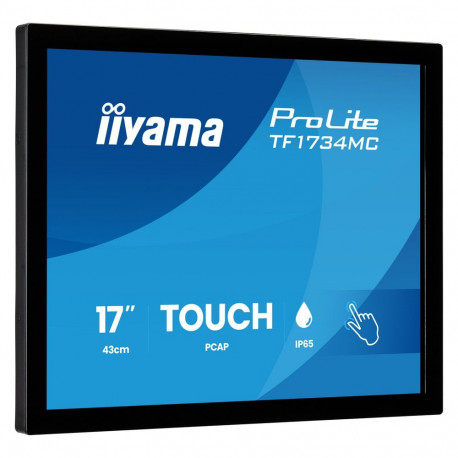 "43,0cm/17"" (1280x1024) iiyama ProLite TF1734MC-B8X 5:4 TN 5ms 75Hz HDMI DisplayPort VGA VESA Touch