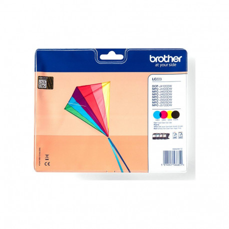 "Brother Tinte LC-223 Value Pack (BK/C/M/Y)"