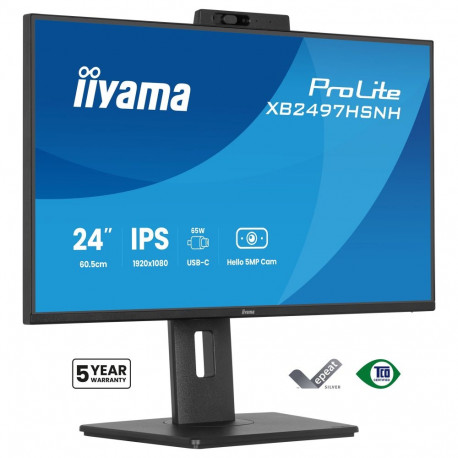 iiyama monitor ProLite XB2497HSNH-B1 60,5cm/23.8" (1920x1080) 16:9 FHD IPS 1ms 100Hz HDMI DisplayPor