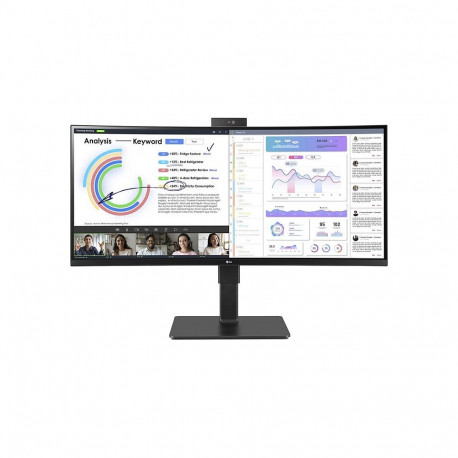 LG monitor 34BQ77QC 86,4cm/34'' (3440x1440) 21:9 5ms IPS HDMI USB-C UWQHD, must