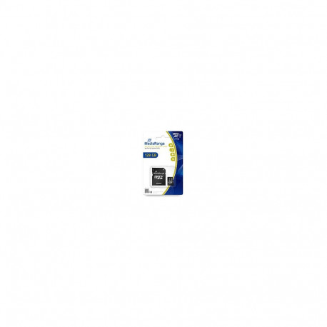 "CARD MediaRange MicroSD 128GB UHS-1 Cl.10 inkl. Adapter"