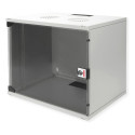ROLINE 19-Zoll seinakapp Basic 9 HE 540x400 BxT komplekt, hall
