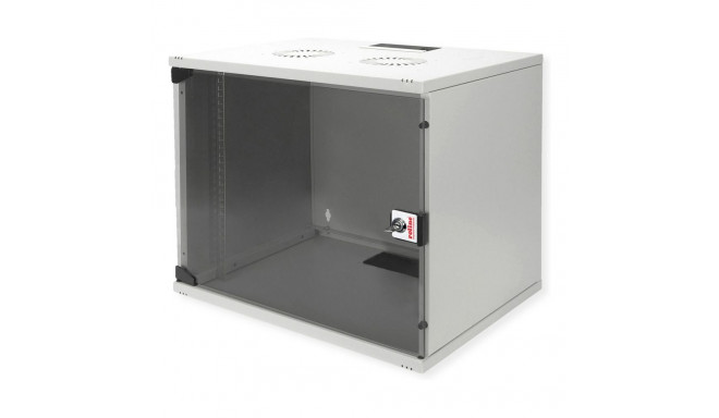 ROLINE 19-Zoll seinakapp Basic 9 HE 540x400 BxT komplekt, hall