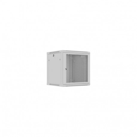 LANBERG Rack cabinet 19in wall-mount 12U/600X600 flat pack with perforated door grey