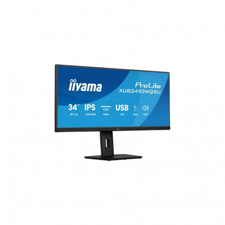 IIYAMA XUB3493WQSU-B6 34inch UW IPS-panel 3440x1440 120Hz 21:9 400cdm 1000:1 1ms
