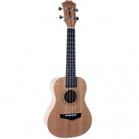 Musical Instrument - Arrow MH10 Okume Concert Ukulele 4 Nylon Strings Natural Wood Finish