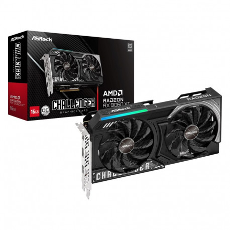 Graphics Card - Asrock Radeon RX 9060 XT 16GB GDDR6 7680x4320