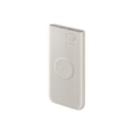 Power Bank - SAMSUNG EB-U2510 10000mAh Wireless Charger 25W Beige