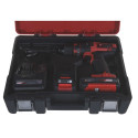 Drill/Driver - Einhell TE-CD 18/40 Li-i 40 Bits 2x2Ah Black