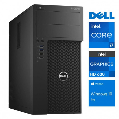 DELL 3620 Tower i7-7700 16GB 1TB SSD M.2 NVME WIN10Pro