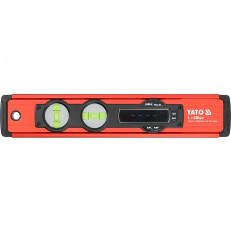 Yato Elektroniline tasakaal YT-30396 268 mm, 2 mullikest, LCD ekraan, magnet, aku, IP65