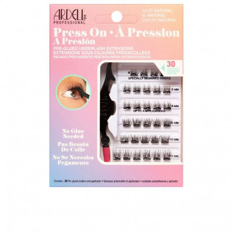 ARDELL kinnituvad eel-liimitud alumised ripsmepikendused #naked natural 30 u