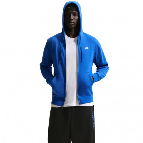Nike meeste kapuutsiga pusa FN3861 480 club BB täislukuga XL, sinine