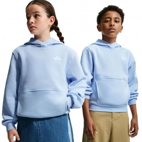 Nike laste pusa FD3000 408 S Sportswear Club Fleece, helesinine