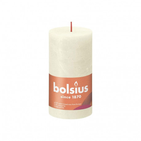 PILLAR CANDLE RUSTIC IVORY H13CM/D6.8CM