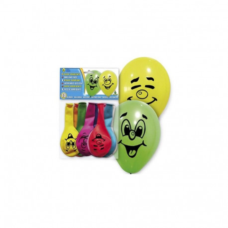 BALLOONS 5219 10PSC. IN PACKAGE VARIOUS