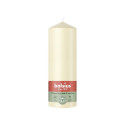 PILLAR CANDLE IVORY H20CM/D6.8CM
