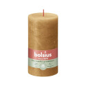 PILLAR CANDLE RUSTIC BROWN H13CM/D6.8CM