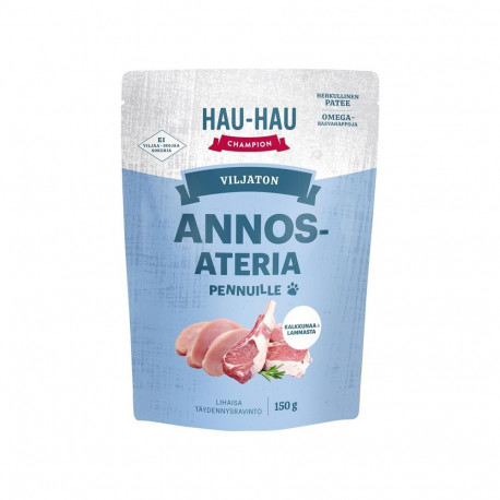 HAU-HAU MEAL TURK/LAMB FOR PUPPIES 150G