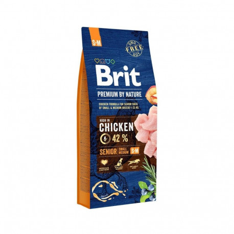 BRIT koeratoit PREM NATURE eakatele S/M 3KG