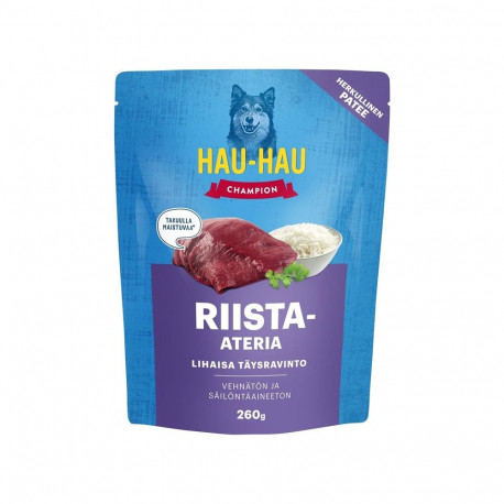 WET DOG FOOD HAUHAU CHAMPION GAME 260G