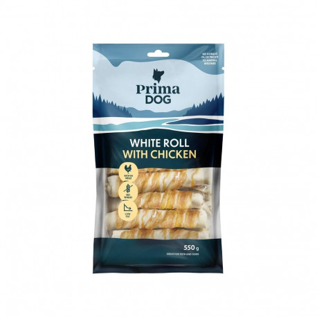 DOG TREAT ROLL CHICKEN 13CM 15PCS 550G