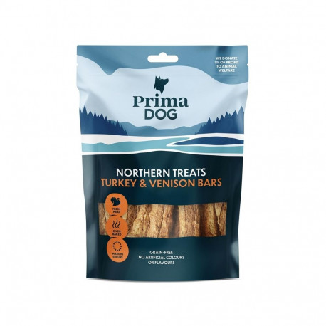 PRIMADOG maiusepulgad kalkuni- ja hirveliha 80G