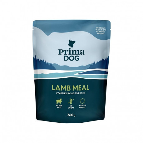 PRIMADOG LAMB MEAL 260 G. POUCH