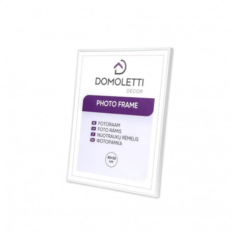 DOMOLETTI raam 40X50CM alumiiniumist, valge