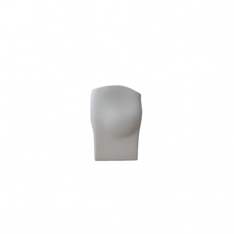 Domoletti keraamiline vaas H27CM, valge