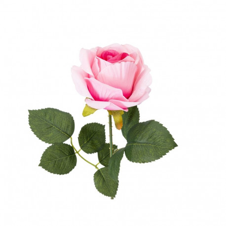 FLOWER kunstroos 51CM, roosa