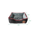 RECTANGULAR BED M HÖPPY 60X50X18CM