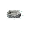 RECTANGULAR BED HÖPPY 90X70X20CM