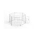 RABBIT CAGE FENCE WITH ROOF
